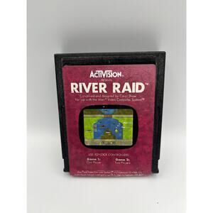 River Raid (Atari 2600, 1982) TESTED WORKING